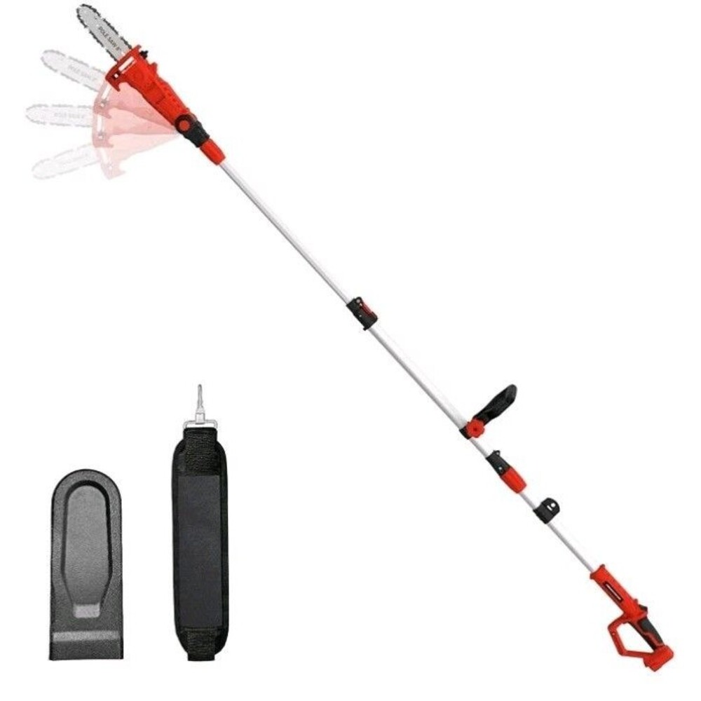 Cordless 8" Pole Saw Milwaukee M18 14.8FT Reach 8 Electric (Tool Only) 14.8' Rea